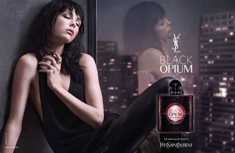 ysl black opium commercial model|ysl black opium price.